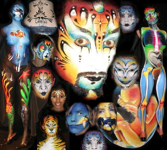 Roch BAMBOU - Bodypainting Maquillage